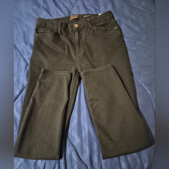 JEN 7 BY 7 For All Mankind Woman's Black Ankle Skinny Jeans Size 6 - Picture 4 of 11